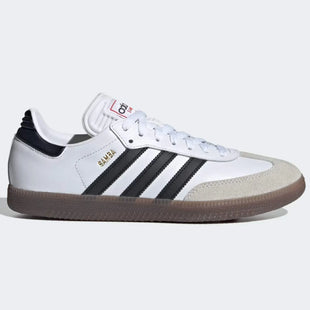 adidas Samba Cloud White-Core Black-Vivid Red (Side 1)