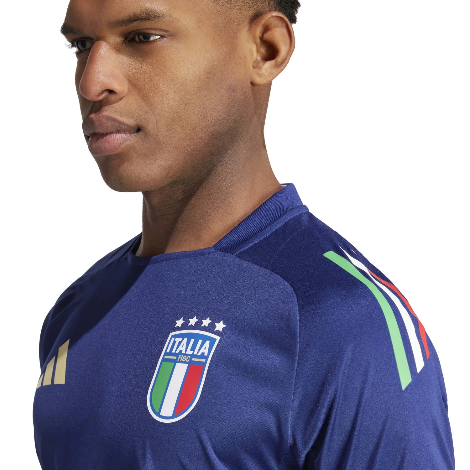 adidas 2024-25 Italy Men's Tiro 24 Competition Training Jersey (Detail 1)