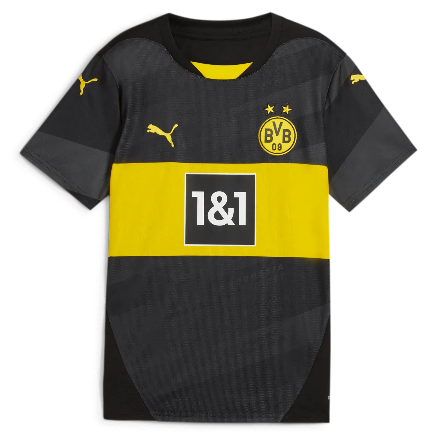 Puma 2024-25 Borussia Dortmund Youth Stadium Away Jersey (Front)