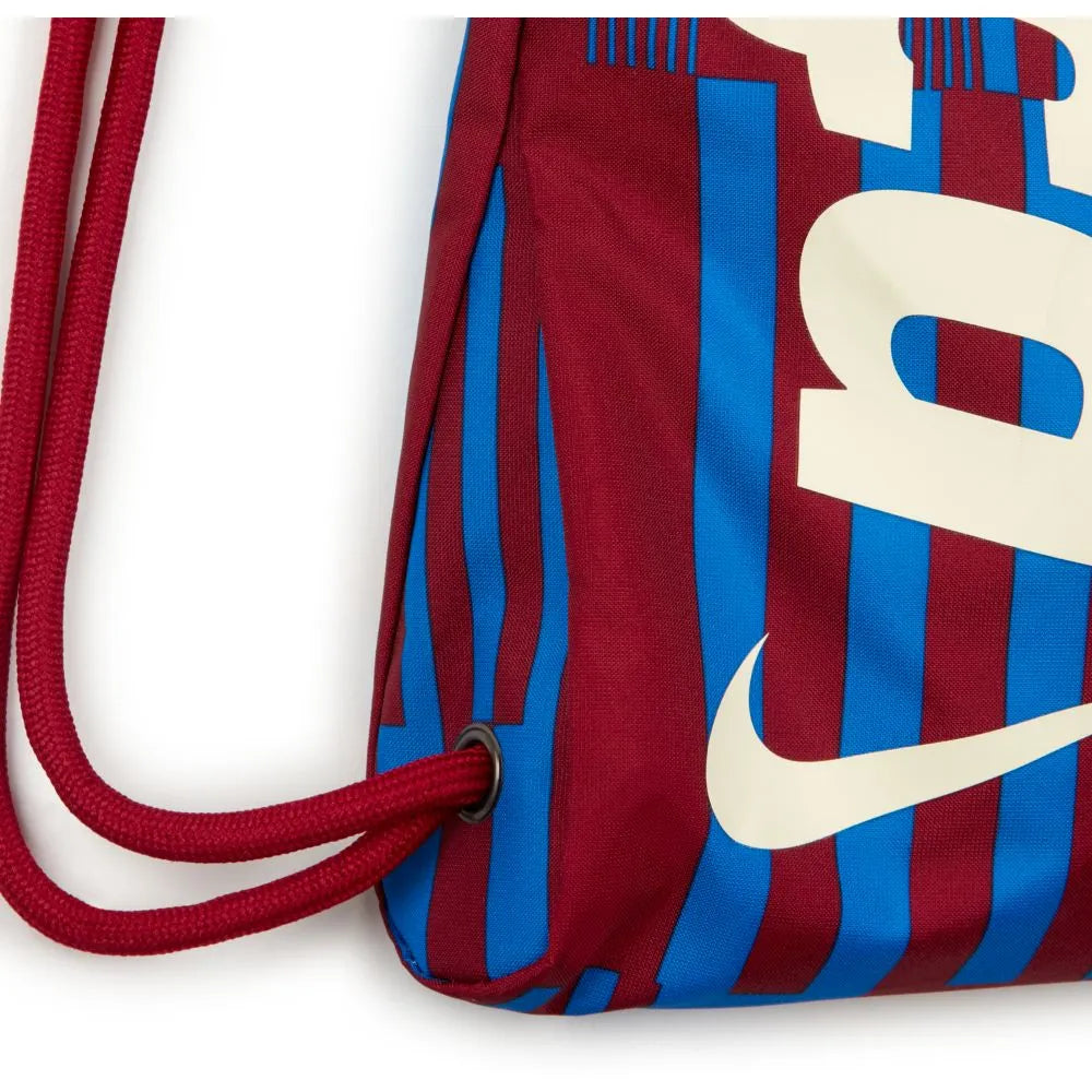 Nike 2021-22 Barcelona Stadium Gymsack - Noble Red-Soar (Detail 3)