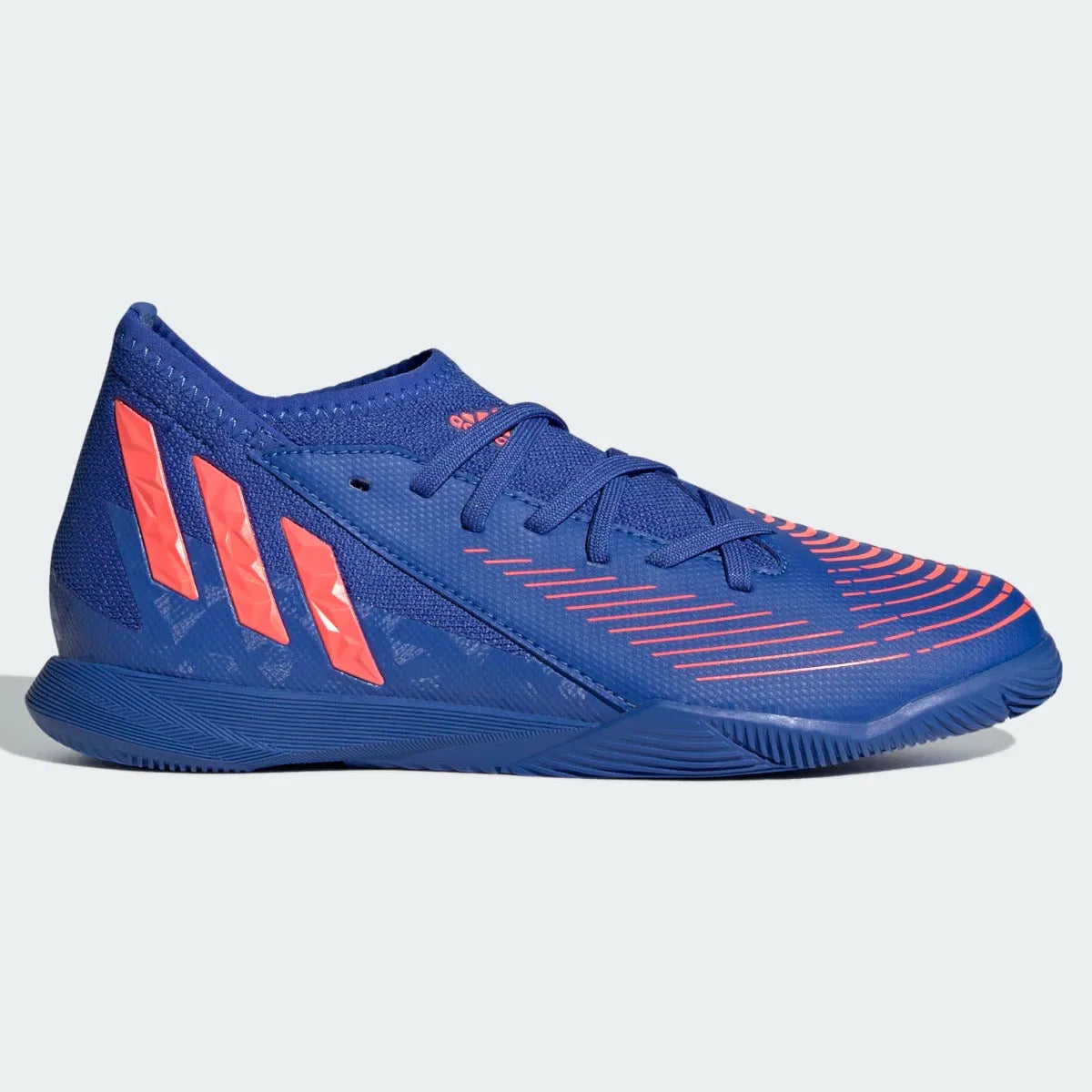 Adidas JR Predator Edge .3 IN - Hi Res Blue-Turbo (Side 1)