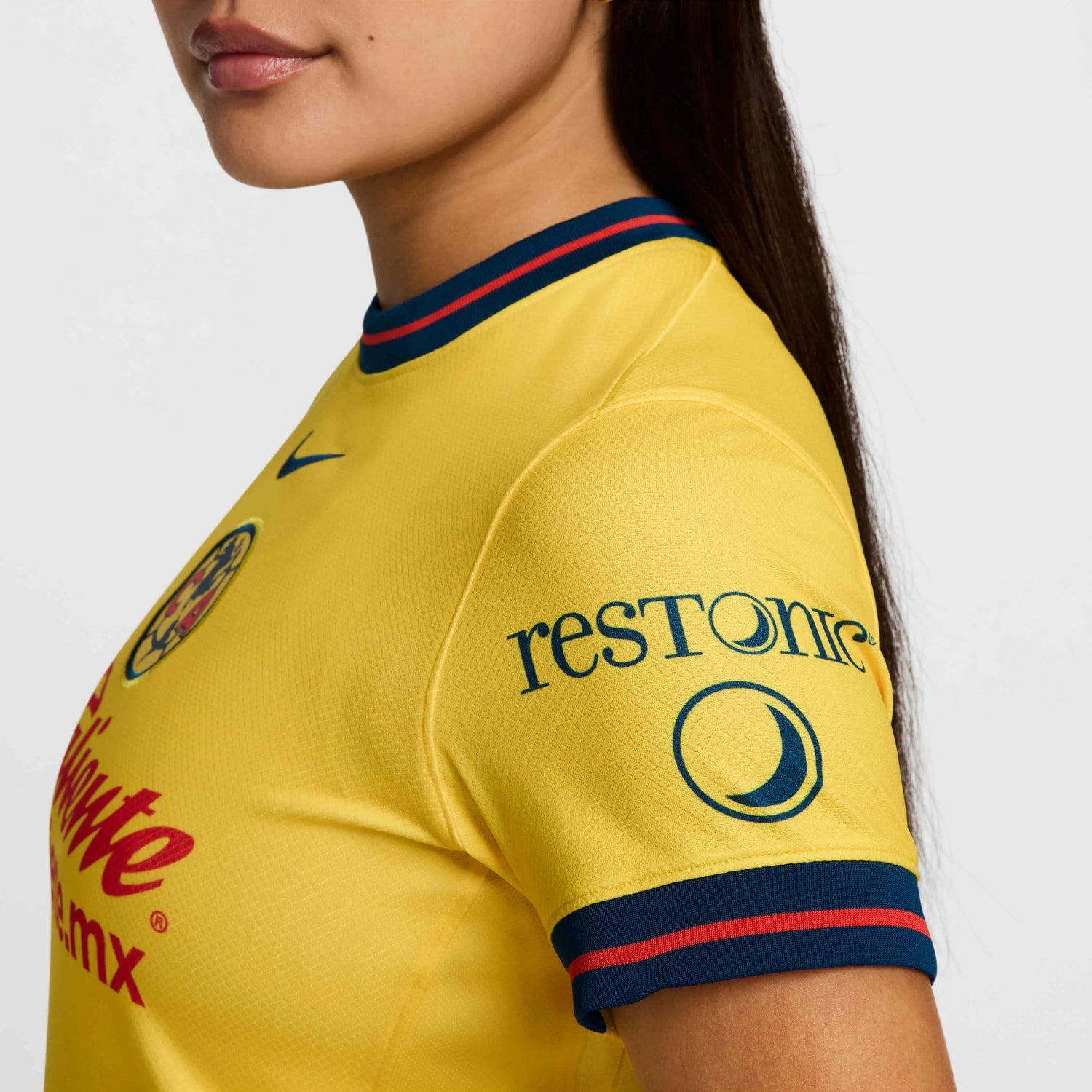 Nike 2024-25 Club America Women's Stadium Home Jersey (Detail 2)