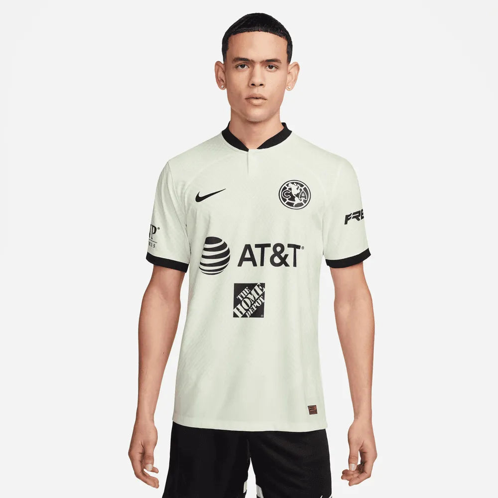 Nike 2023 Club America Authentic Third Jersey - Sail-Black (Model - Front)