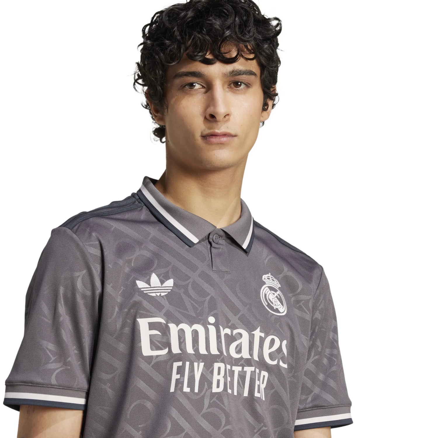 adidas 2024-25 Real Madrid Men's Stadium Third Jersey (Detail 1)