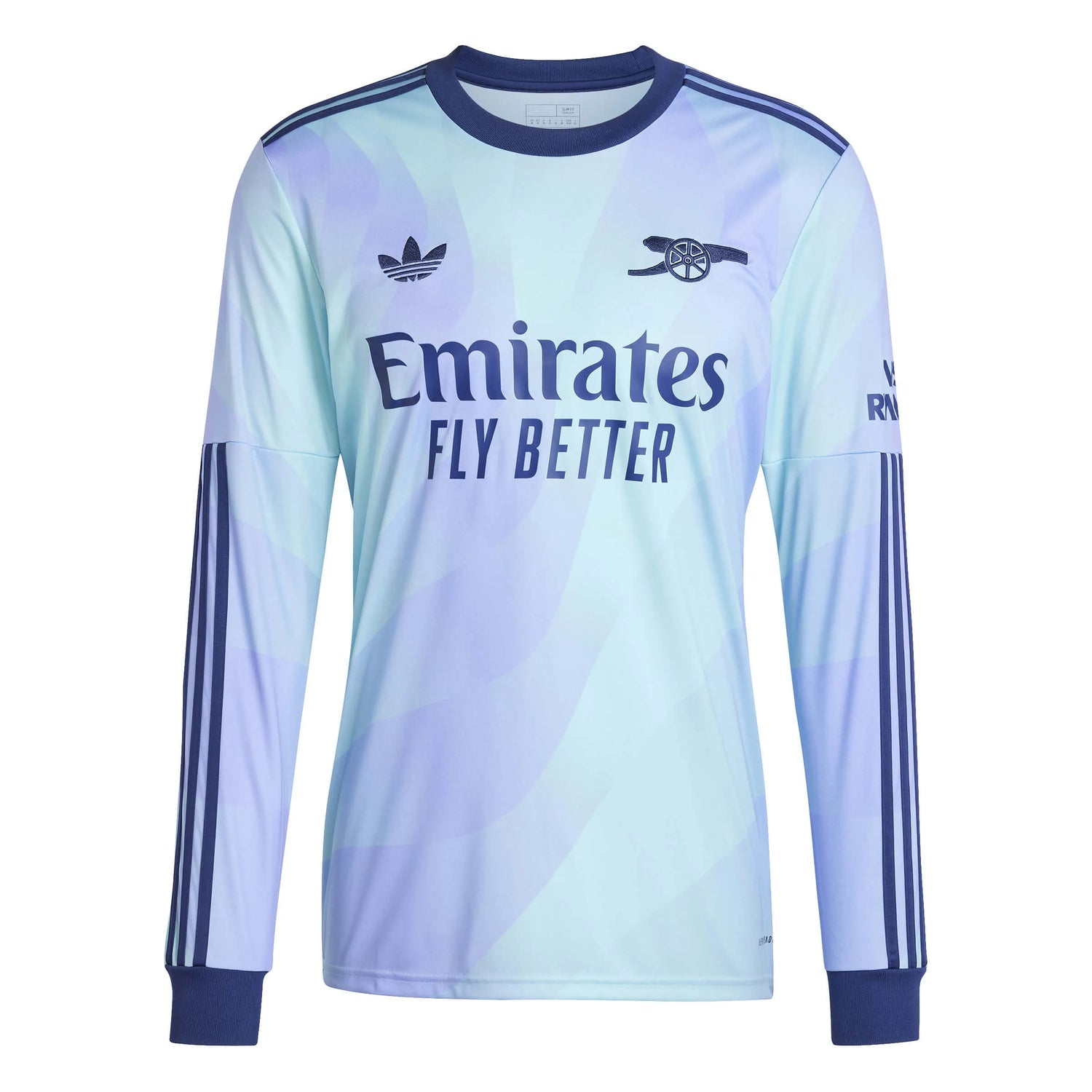 adidas 2024-25 Arsenal Men's Stadium Third Long-Sleeve Jersey (Front)