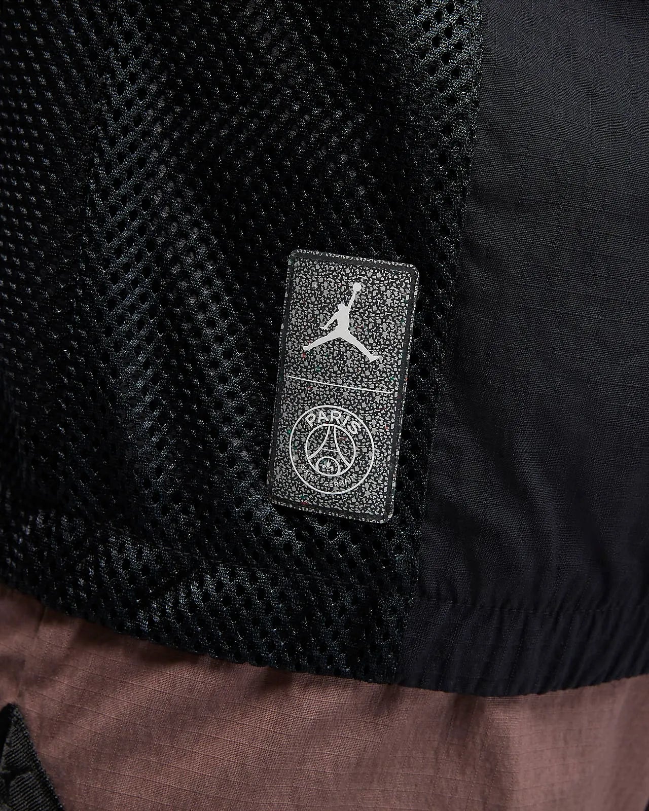 Jordan 2022-23 PSG Anthem Jacket - Black-White (Detail 6)