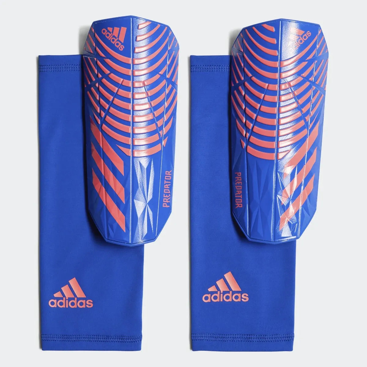 adidas Predator League Shin Guard - Hi Res Blue-Turbo (Set)