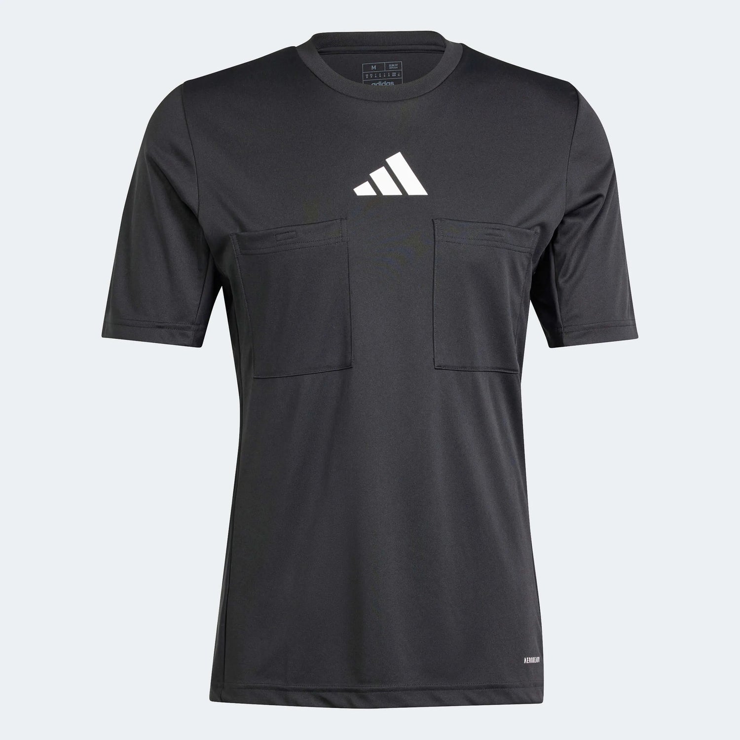 addias 24 Referee Jersey Black (Front)