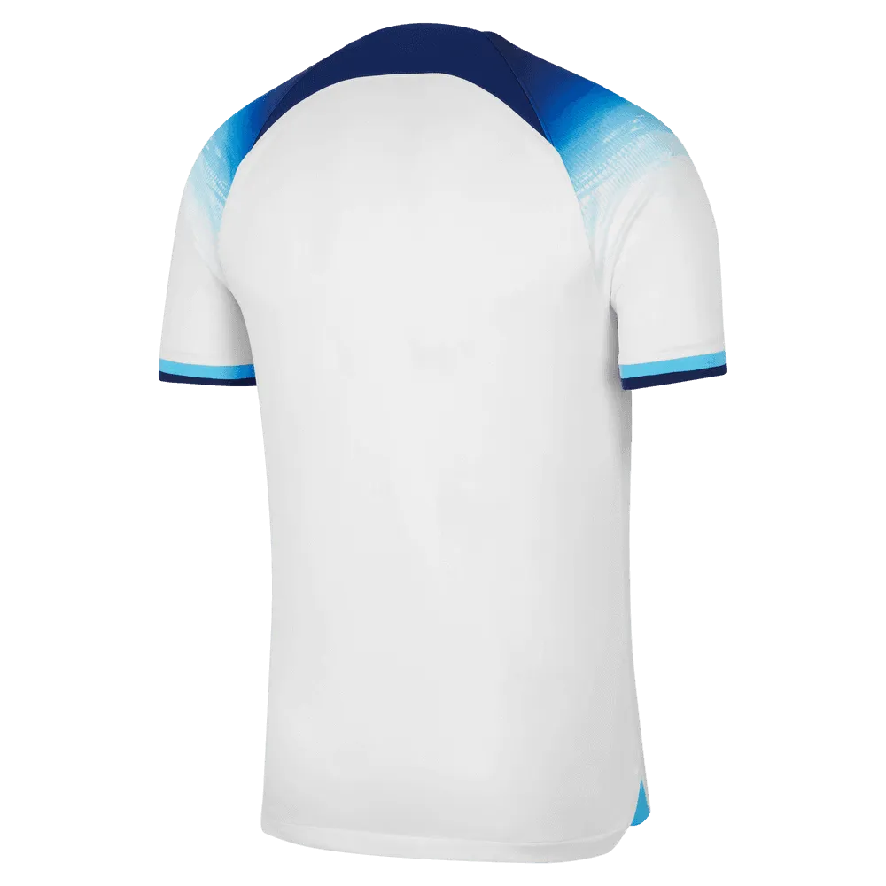 Nike 2022-23 England Home Jersey - White-Blue (Back)