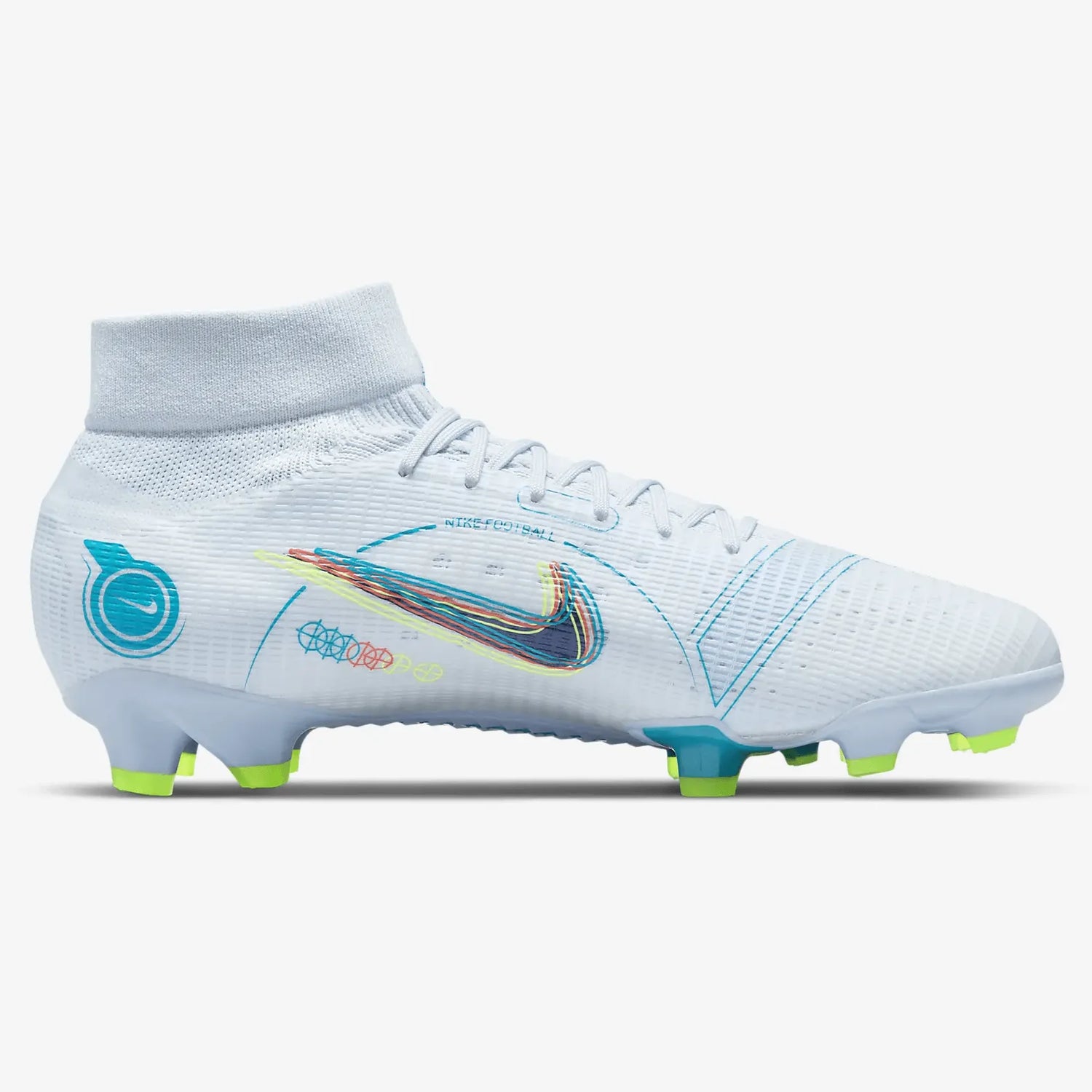 Nike Superfly 8 Pro FG - Grey-Blue (Side 2)