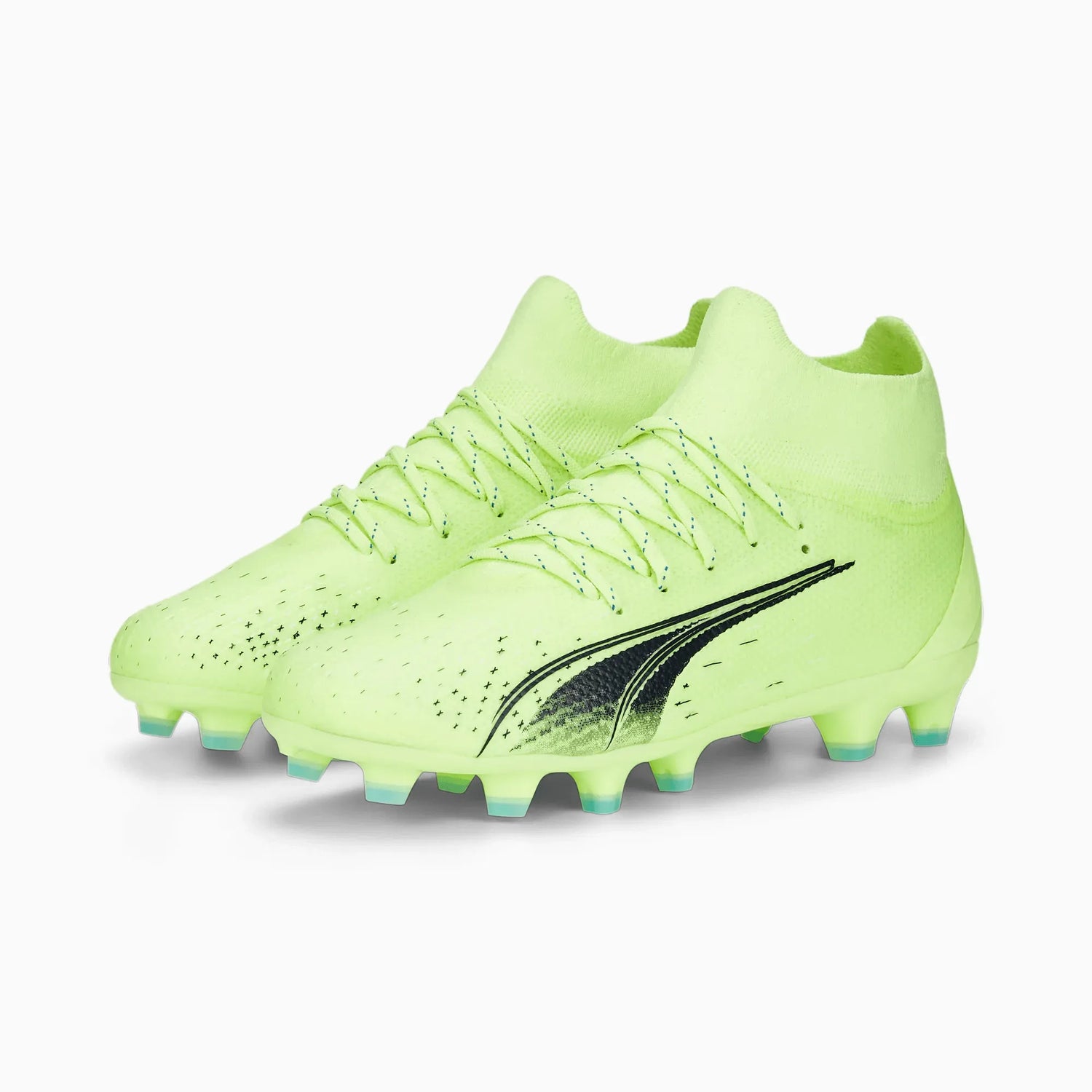 Puma JR Ultra Pro FG-AG - Fizzy Light (Pair - Diagonal)