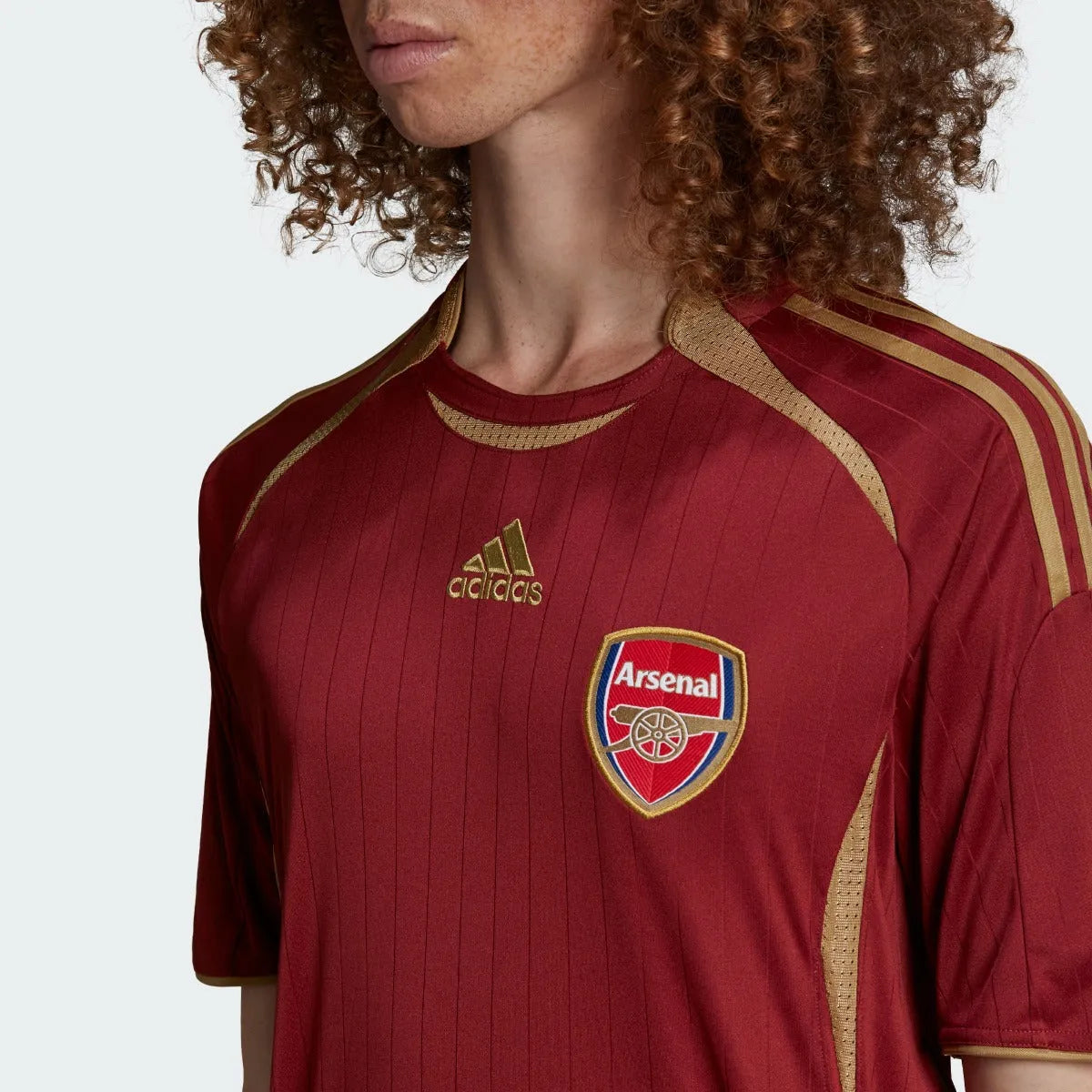 Adidas 2022 Arsenal Teamgeist Jersey - Noble Maroon (Detail 1)