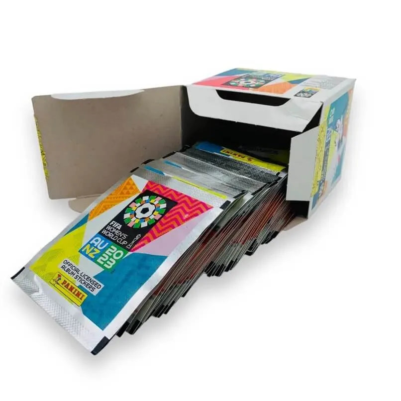 Panini FIFA Women's World Cup Australia and New Zealand 2023 Sticker Box (50 Packs) (Box - Open)