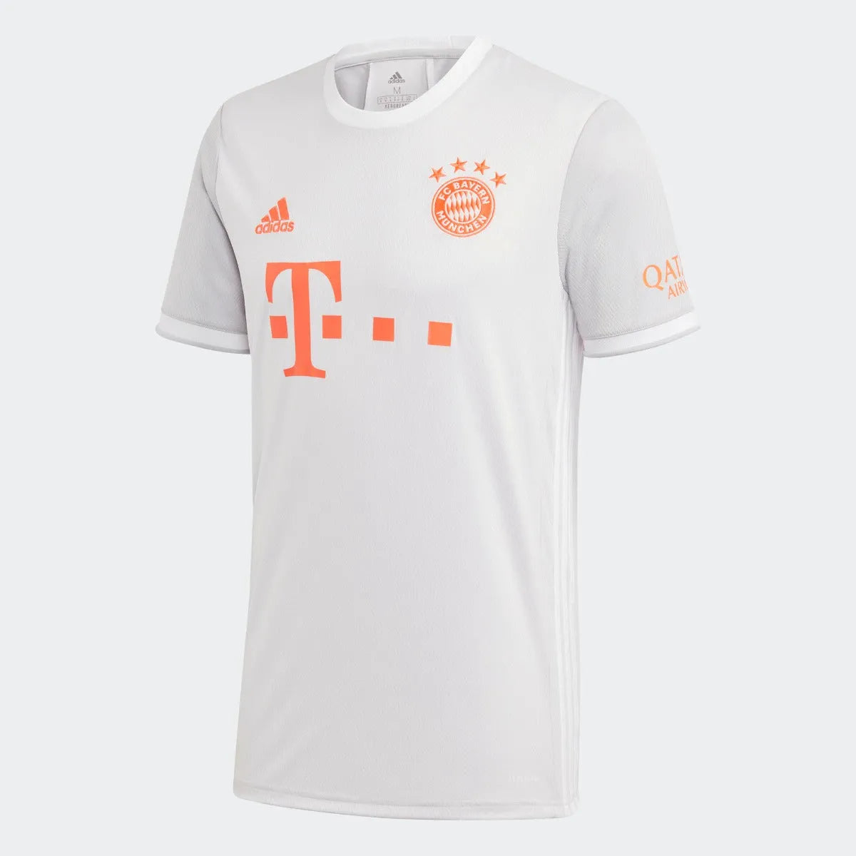 Adidas 2020-21 Bayern Munich Away Jersey - Dash Grey-Orange