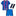 Nike 2021-22 Barcelona Home Baby-Toddler Set - Hyper Royal-Varsity Maize