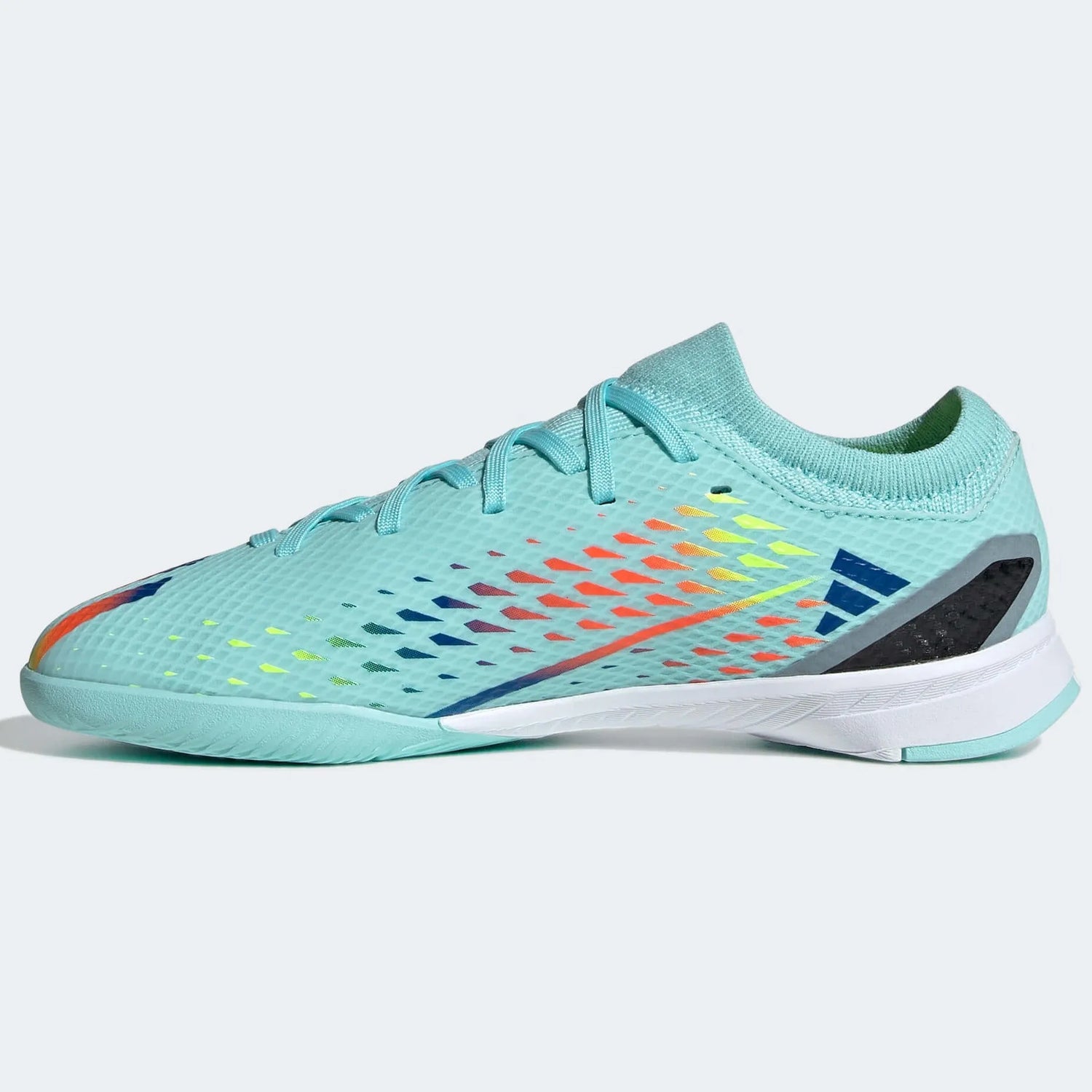 adidas Jr X Speedportal.3 Indoor - Aqua-Blue (Side 2)