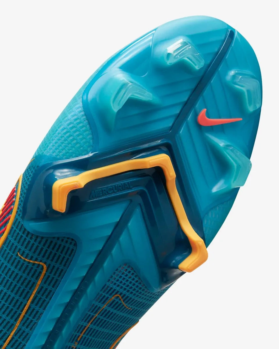 Nike Superfly 8 Elite FG - Chlorine Blue-Laser Orange (Detail 1)