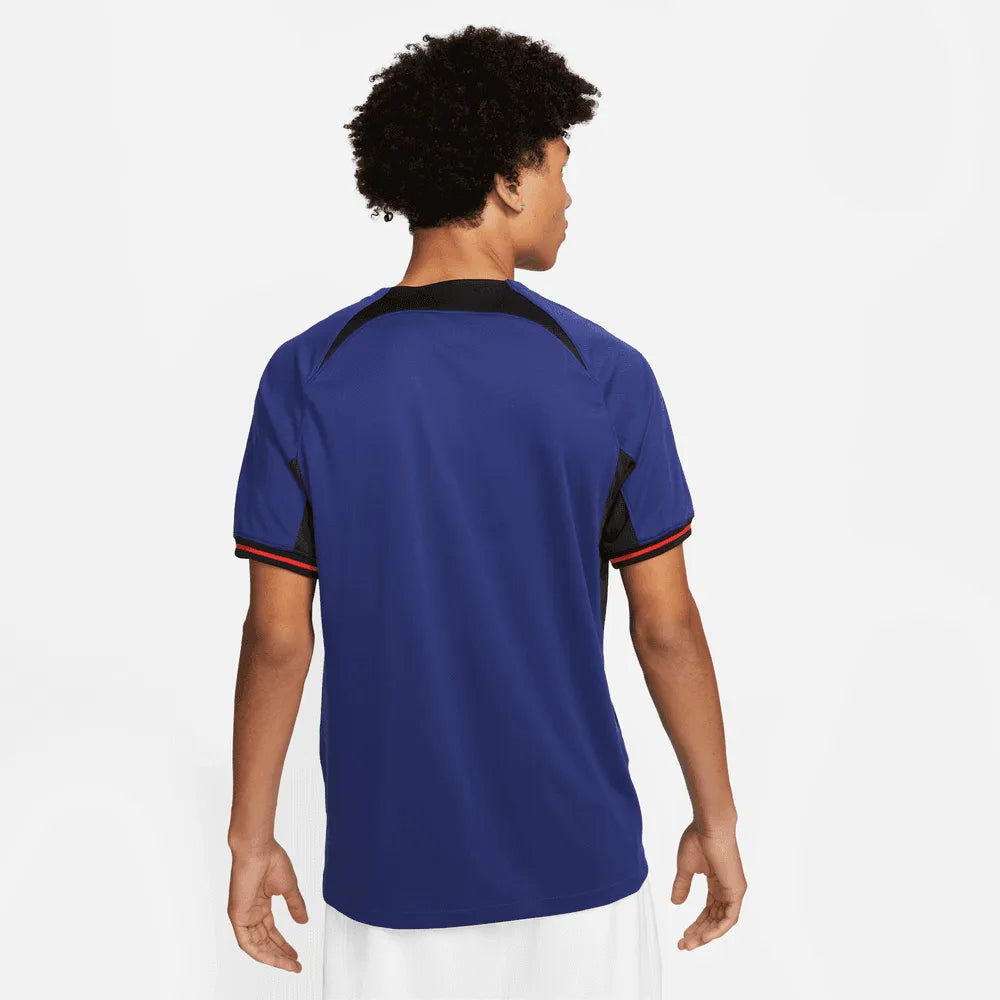 Nike 2022-23 Netherlands Away Jersey (Model - Back)