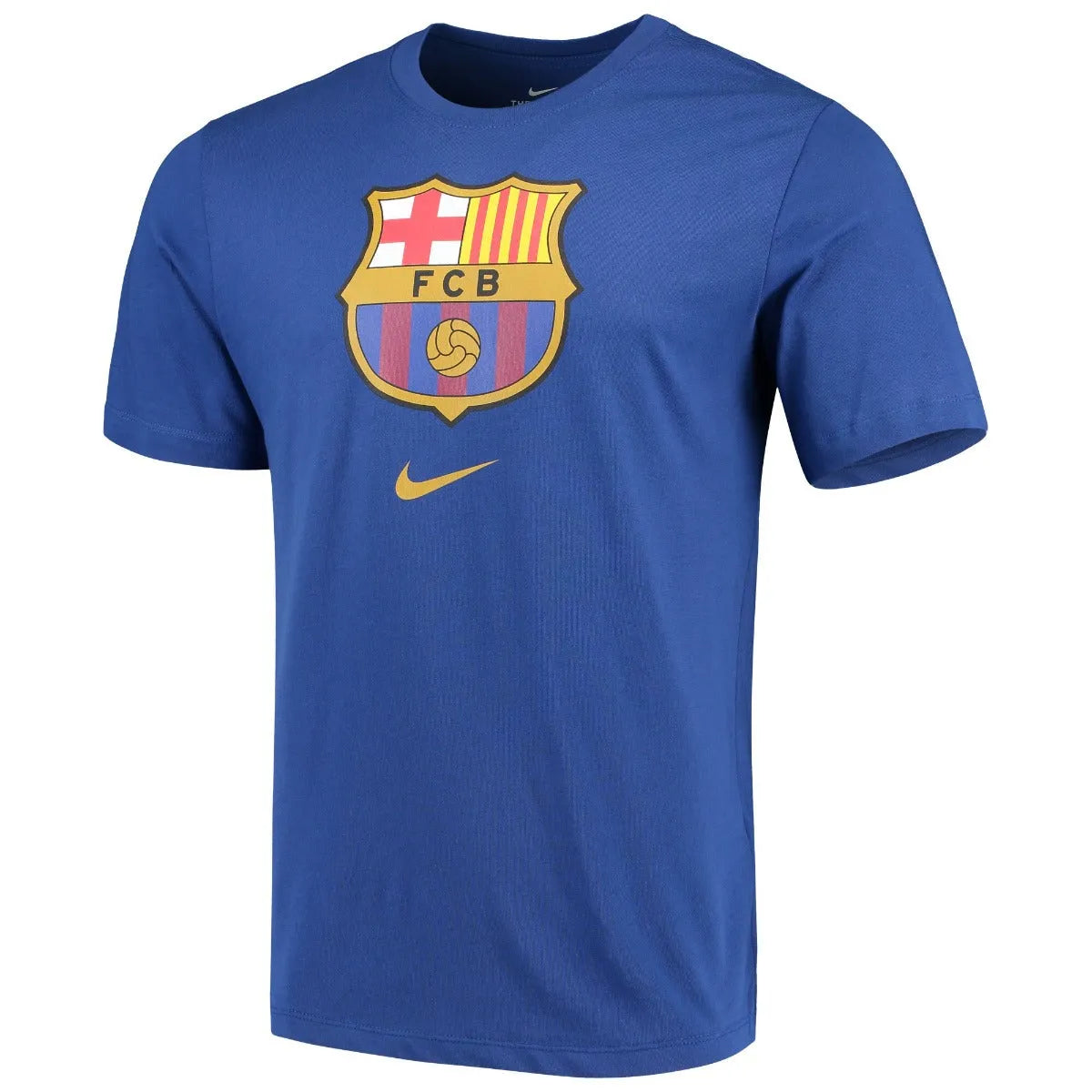 Nike 19-21 Barcelona Men's Evergreen Crest Tee - Blue