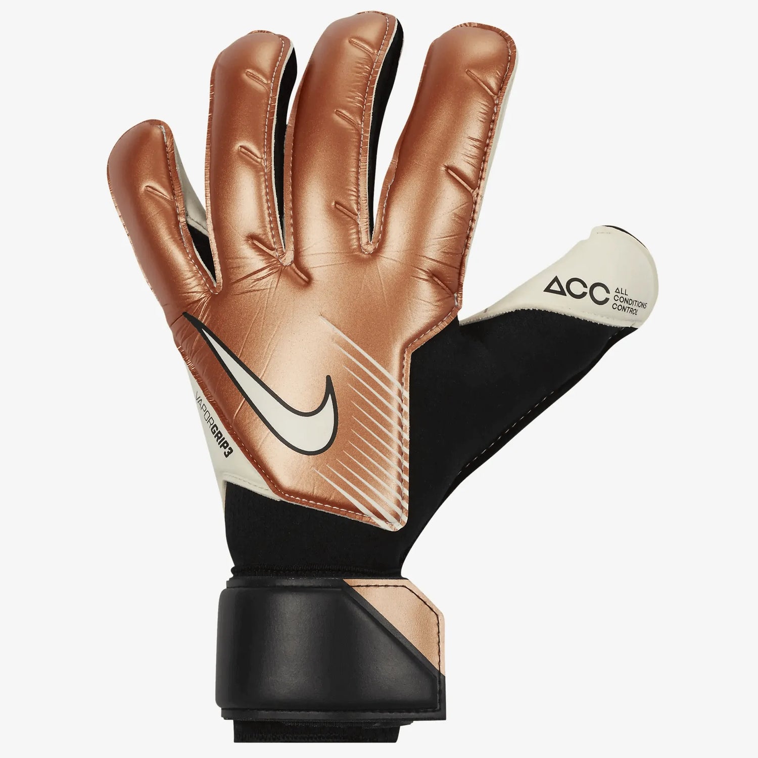 Nike Vapor Grip3 Goalkeeper Gloves - Metallic Copper (Single - Outer)