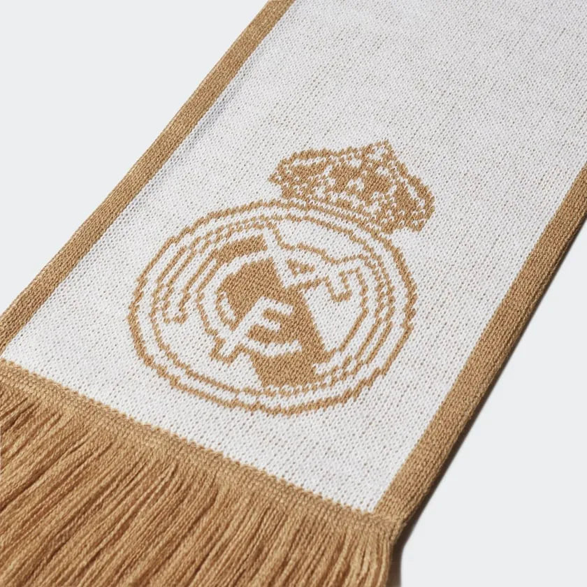 adidas 2019-20 Real Madrid Scarf - White-Gold