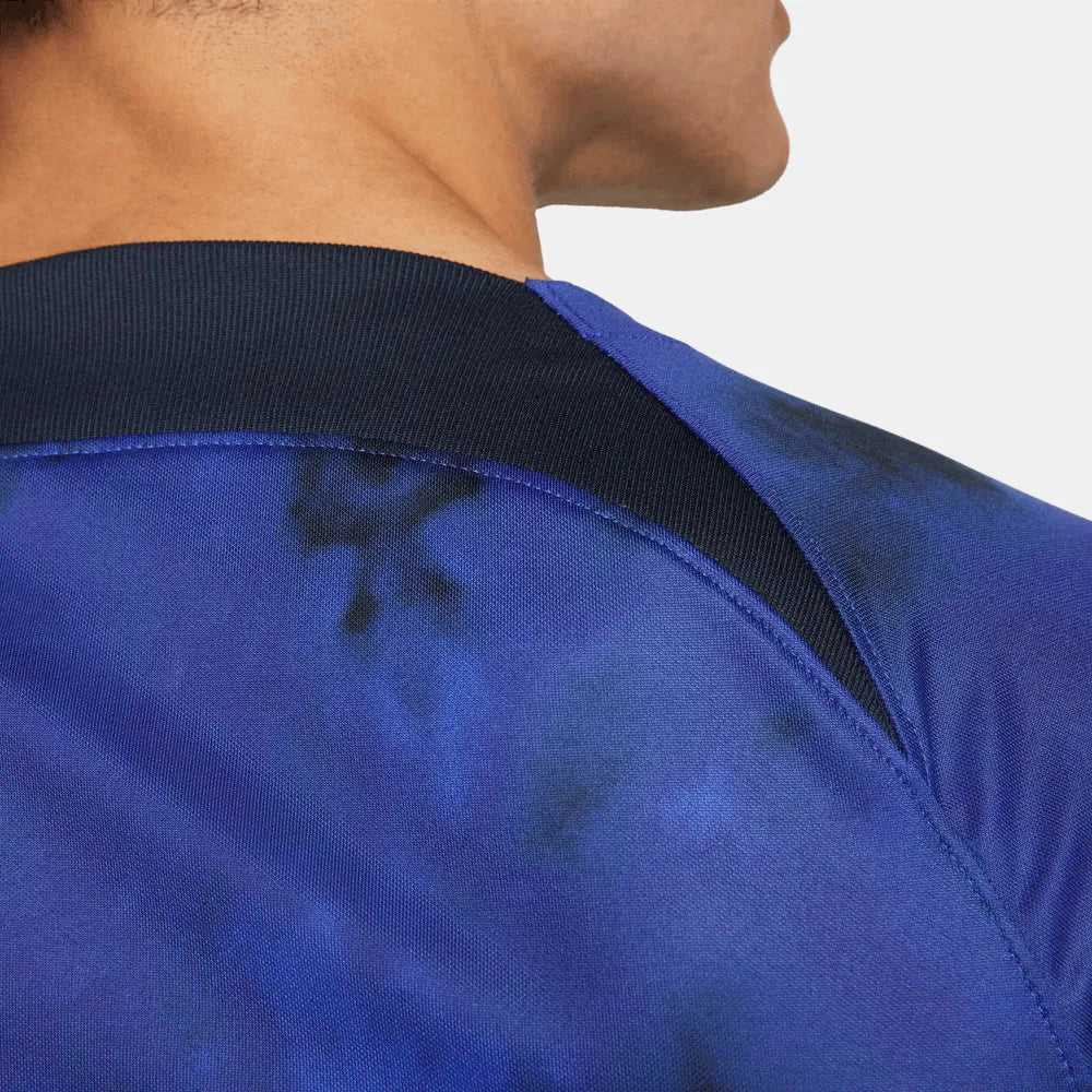 Nike 2022/23 USA Away Jersey Bright Blue-White (Detail 3)