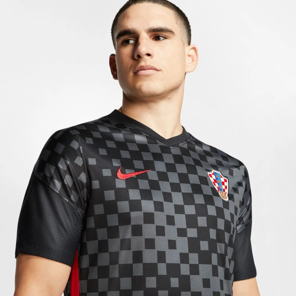 Nike 2020-21 Croatia Away Jersey - Black