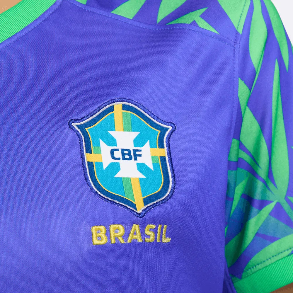 Nike 2023-24 Brazil Women's Stadium Away Jersey (Detail 2)