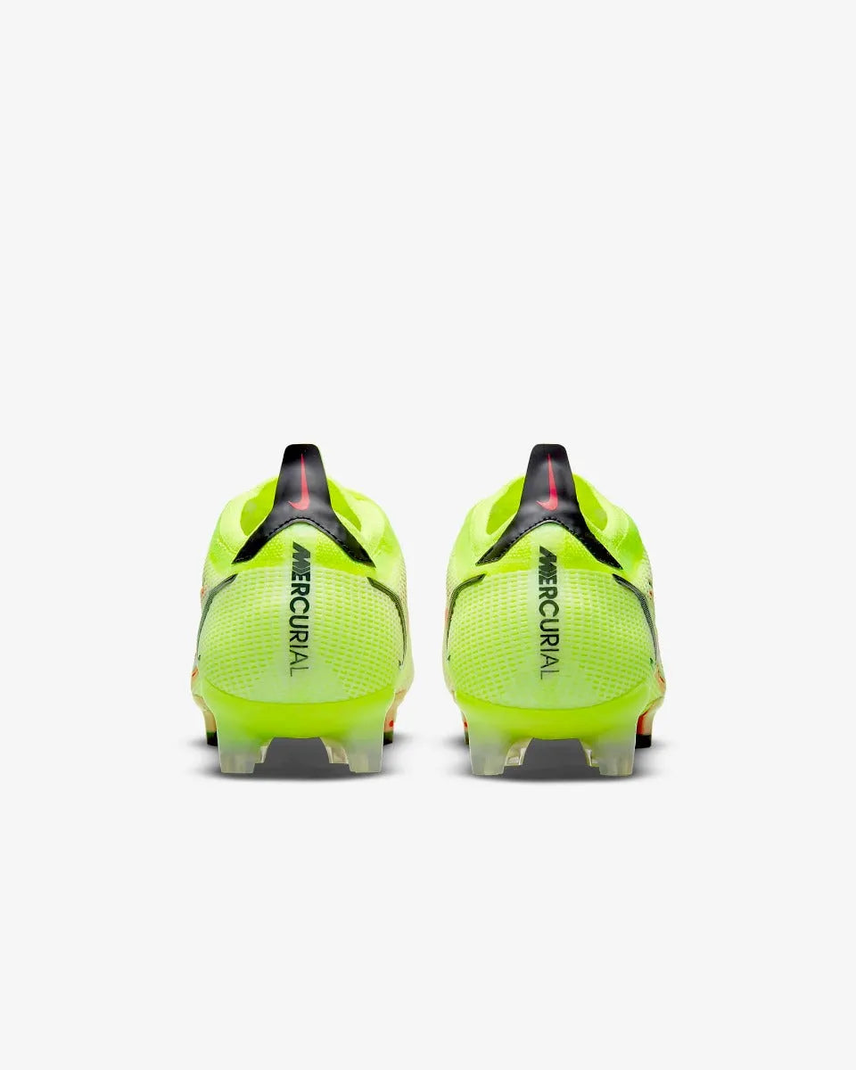 Nike Vapor 14 Elite FG - Volt-Bright Crimson (Pair - Back)