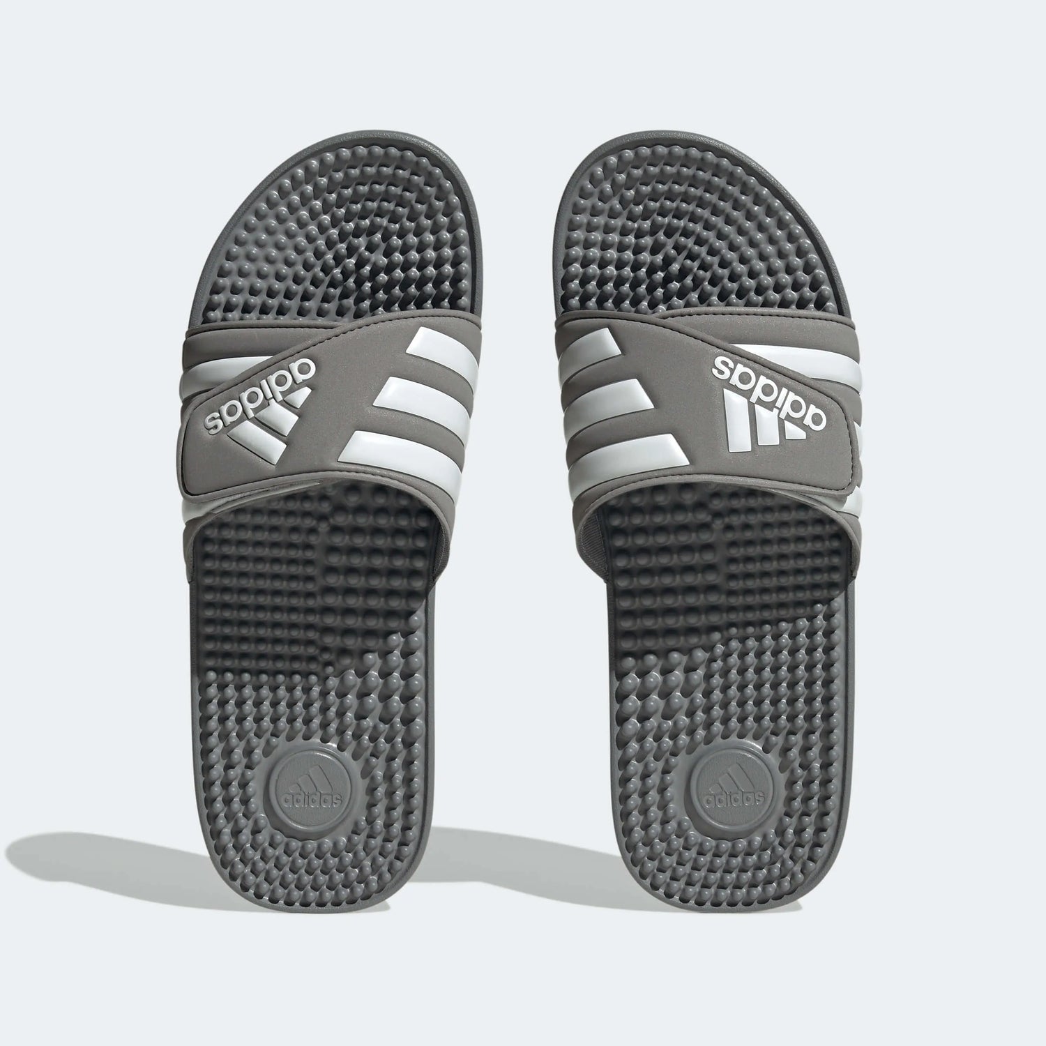 Adidas Adissage Grey White 4