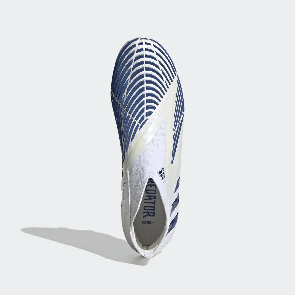 adidas Predator Edge + FG - White-Blue (Top)