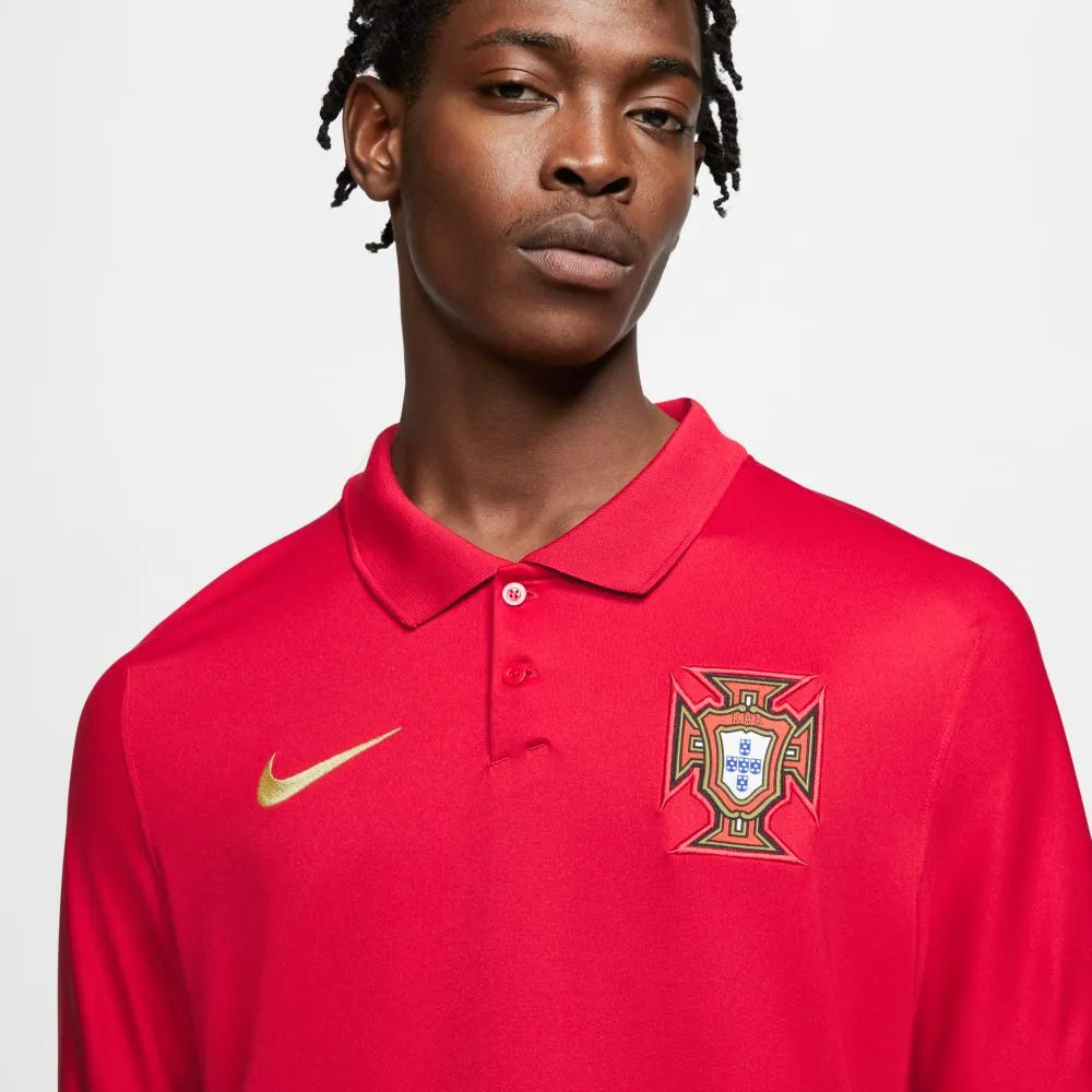 Nike 2020-21 Portugal Home Jersey - Red