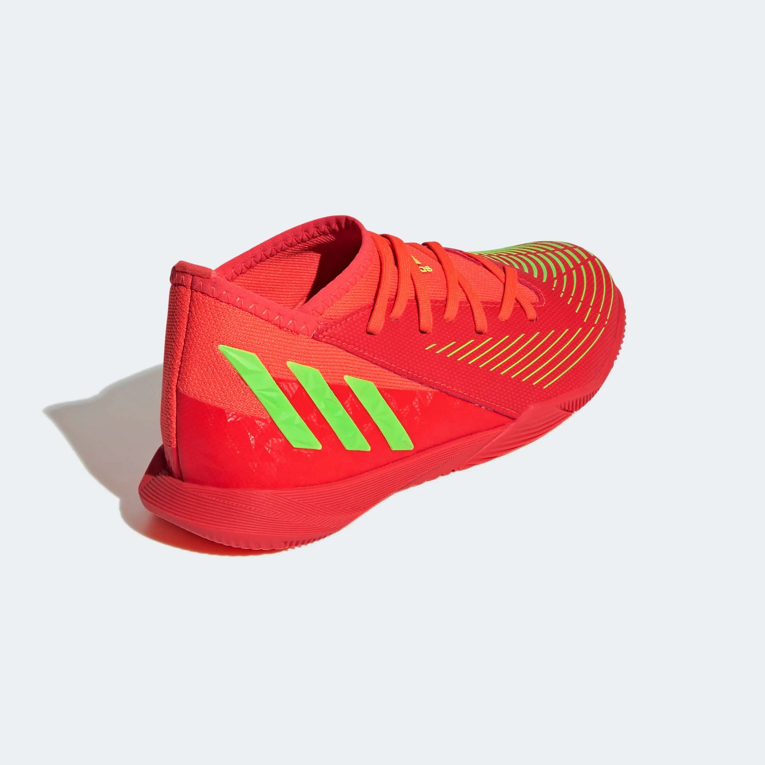 adidas JR Predator Edge .3 Indoor - Solar Red-Solar Green (Diagonal 2)