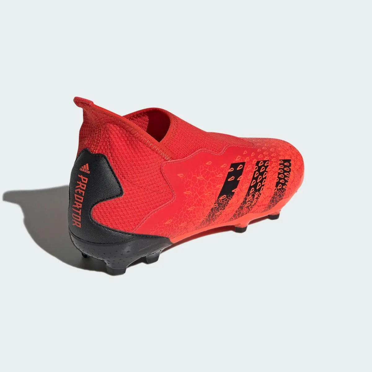 Adidas JR Predator Freak .3 Laceless FG - Red-Black (Diagonal 2)