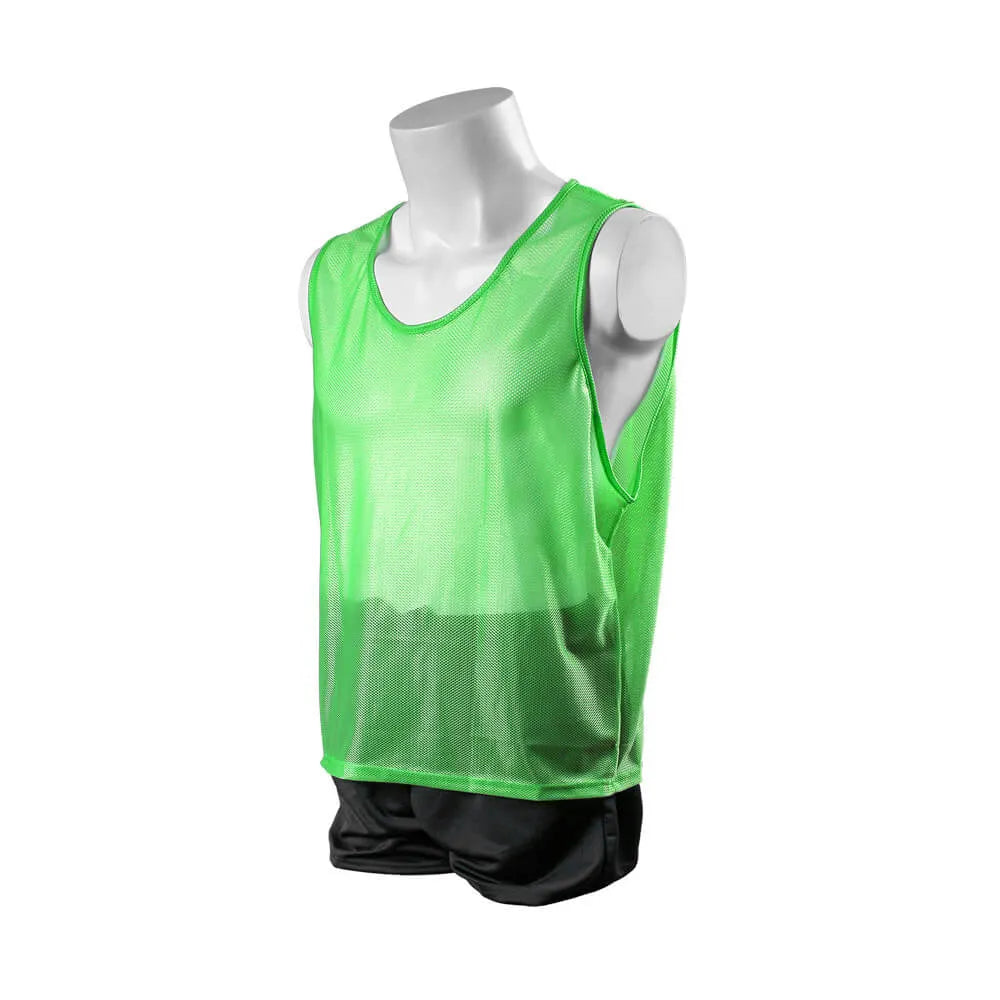 Kwik Goal Deluxe Scrimmage Vest Hi Vis Green