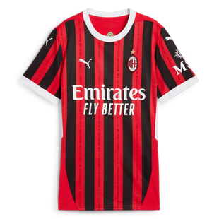 Puma 2024-25 AC Milan Women's Stadium Home Jersey (Front)