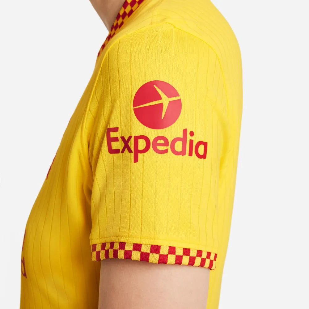 Nike 2021-22 Liverpool Women Third Jersey - Yellow (Detail 4)