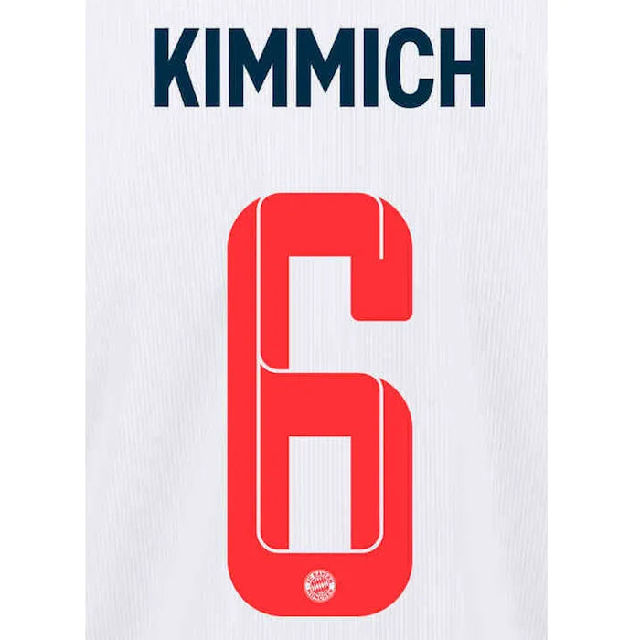 Bayern Munich 2021/22 Third Kimmich #6 Jersey Name Set (Main)