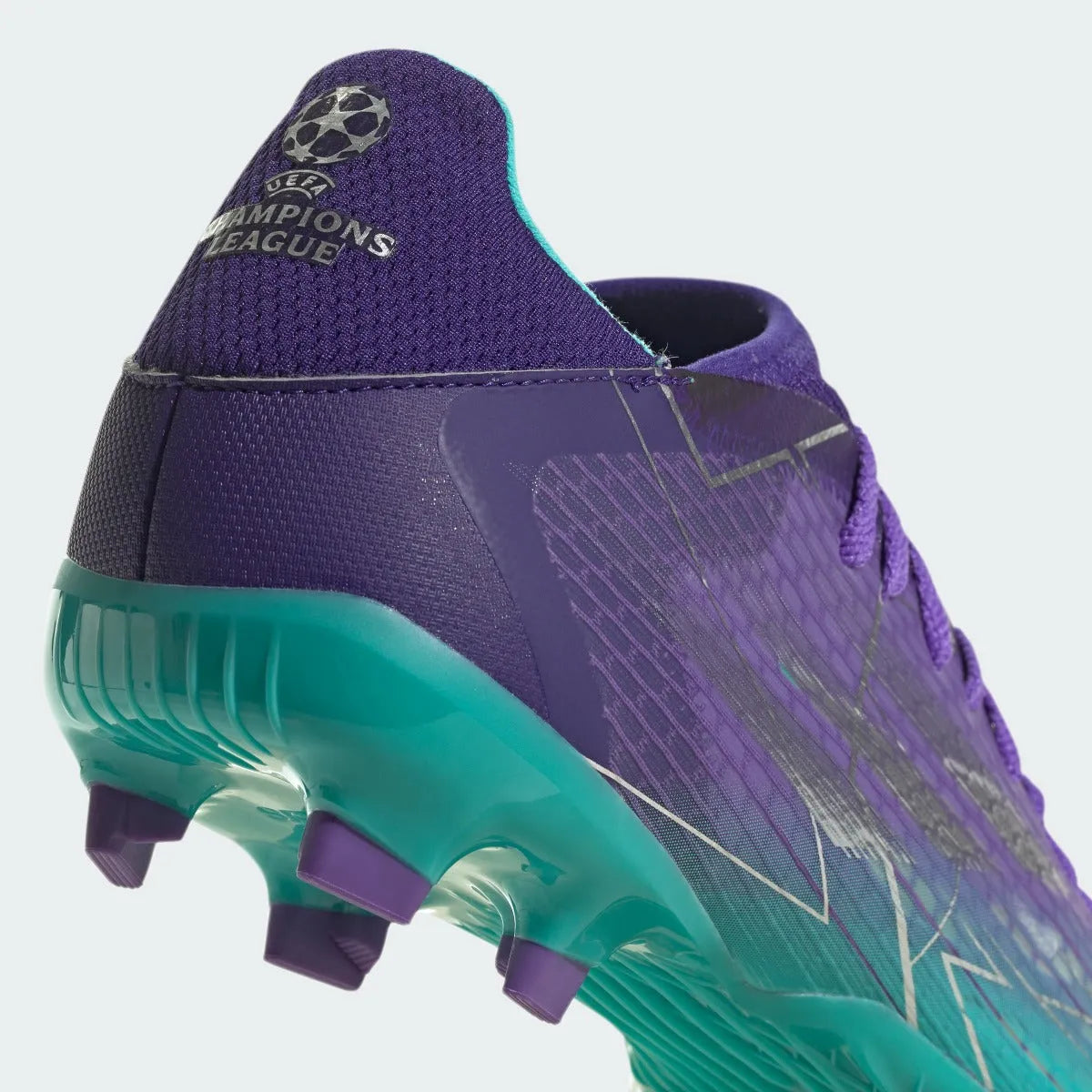 adidas X Speedflow .3 FG - Purple-Silver-Mint (Detail 3)