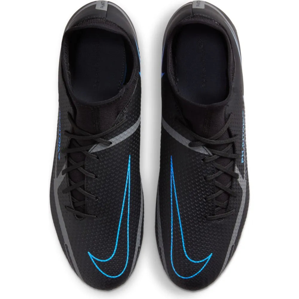 Nike Phantom Gt2 Academy DF FG-MG - Black-Blue (Pair - Top)