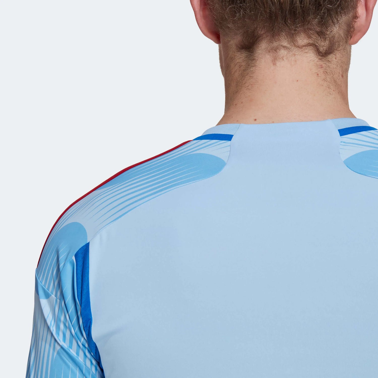 adidas 2022-23 Spain Away Jersey Glory Blue (Detail 2)