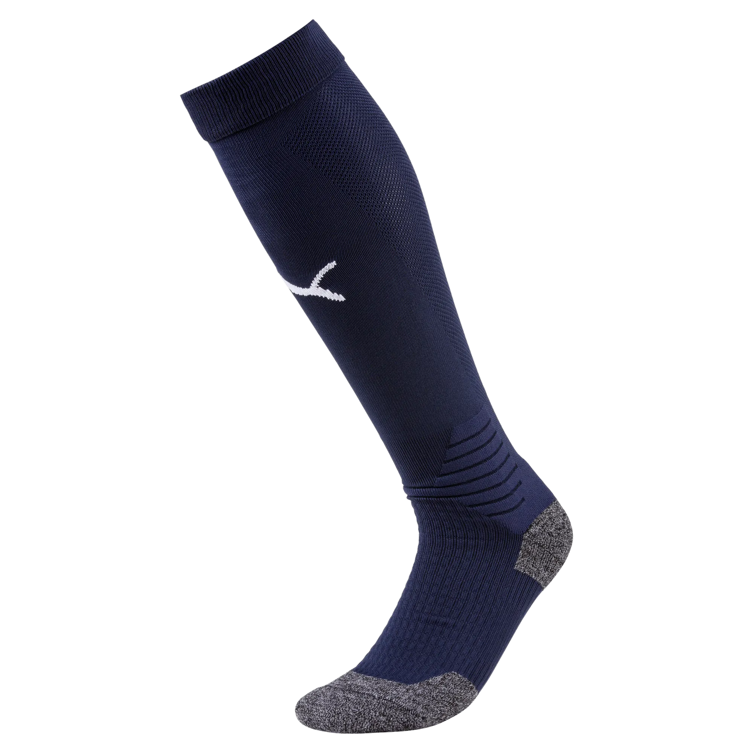 Puma Team Liga Socks Navy-White (Lateral)