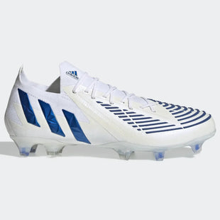 adidas Predator Edge .1 Low FG - White-Blue (Side 1)