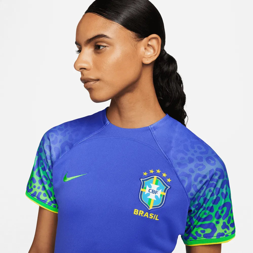 Nike 2022-23 Brazil Women's Away Jersey (Detail 1)