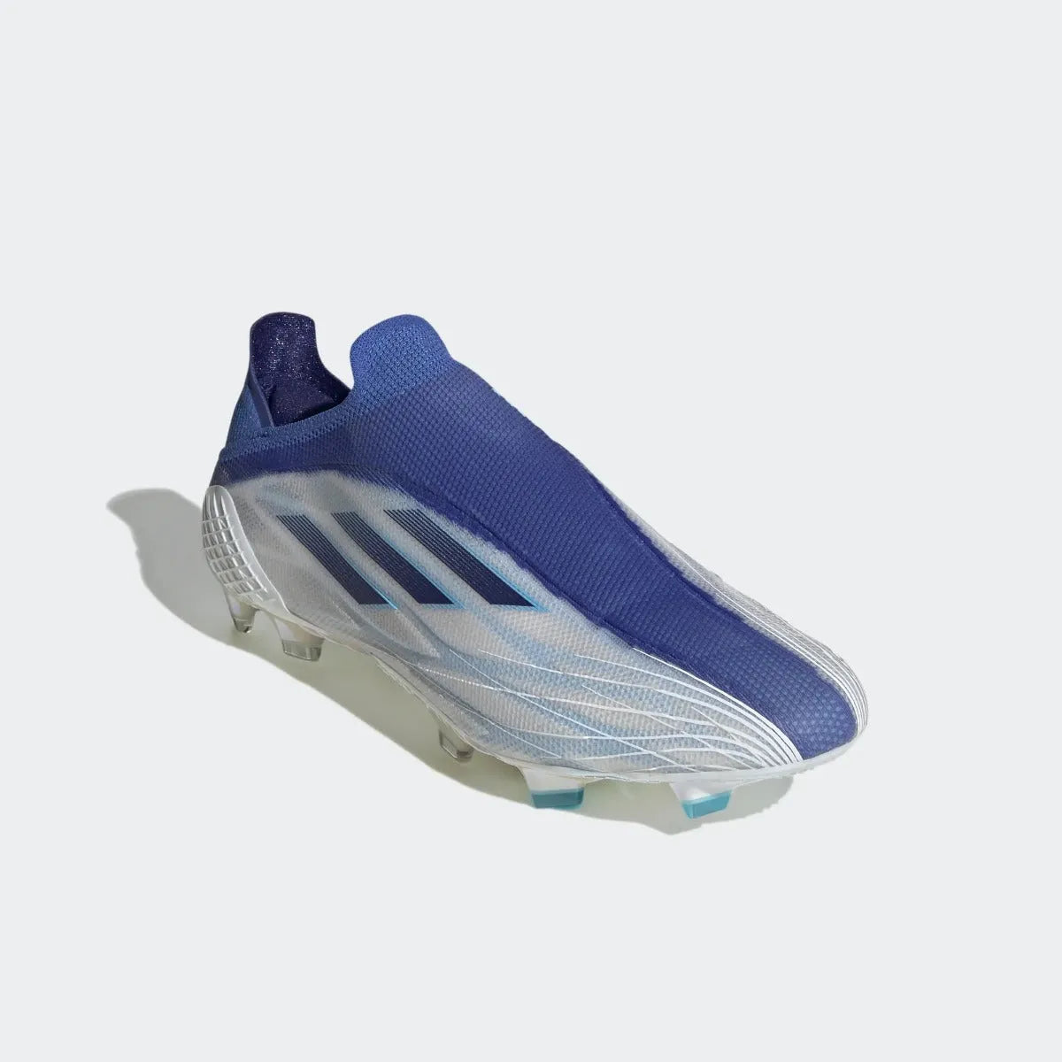 adidas X Speedflow + FG - White-Blue (Diagonal 1)