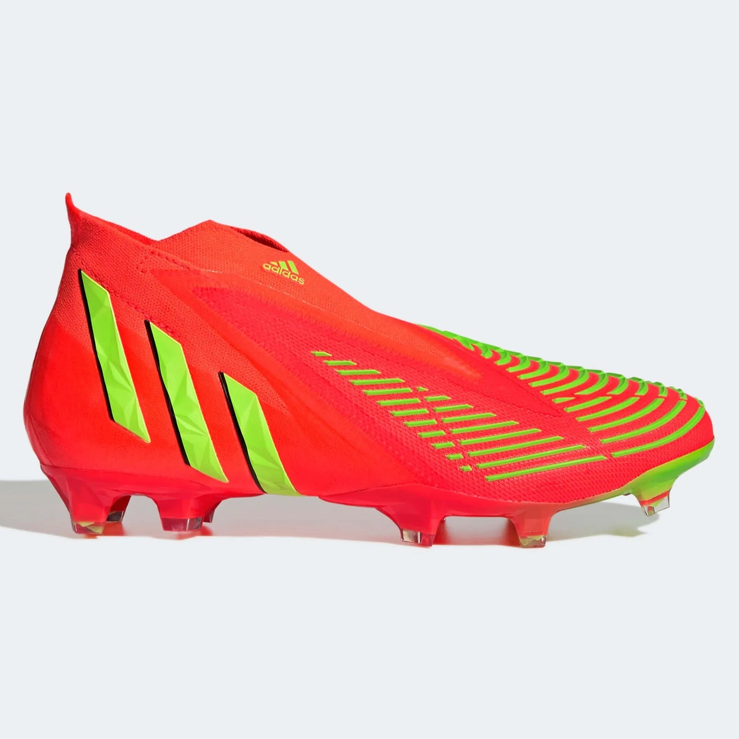 adidas Predator Edge + FG - Solar Red-Solar Green (Side 1)