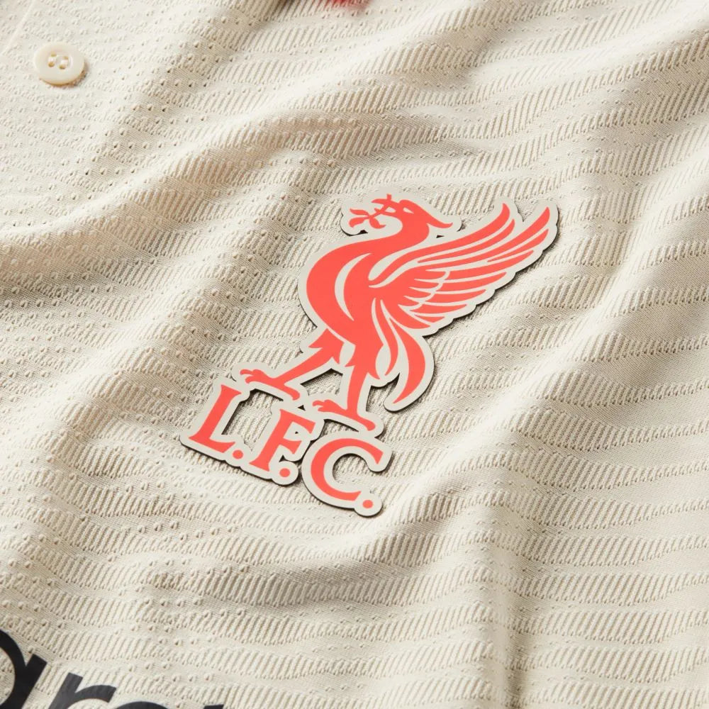 Nike 2021-22 Liverpool Away ADV Match Jersey - Fossil (Detail 1)