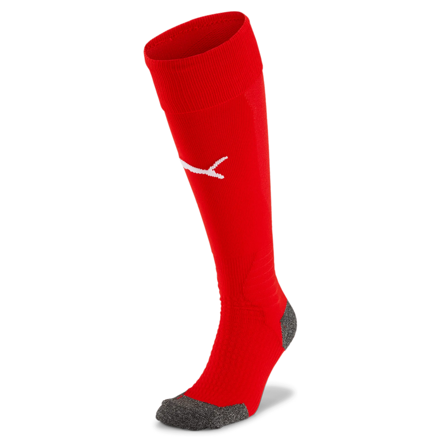 Puma Team Liga Socks Red-White (Lateral)