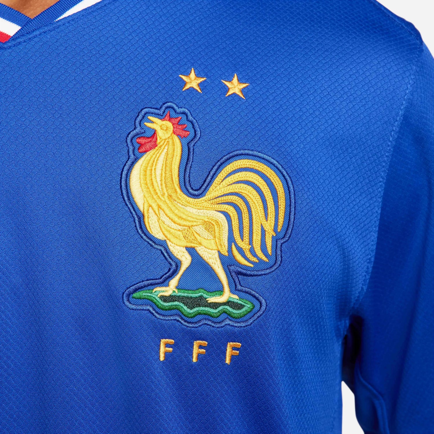 Nike 2024-25 France Men's Stadium Home Jersey (Detail 2)