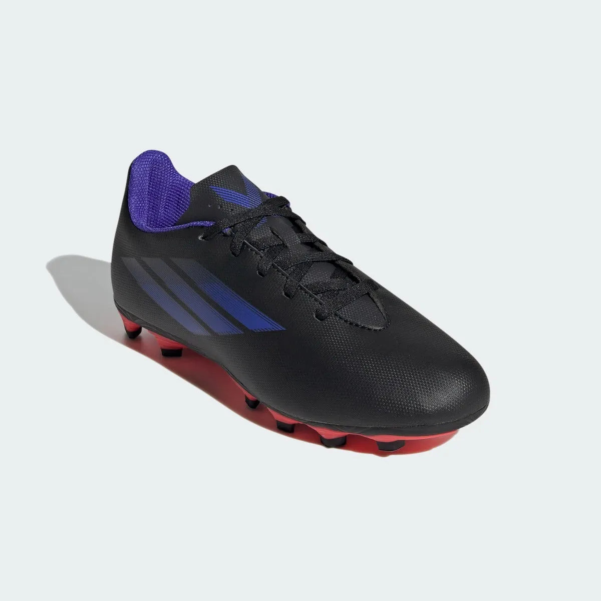 Adidas JR X Speedflow .4 FxG - Black-Sonic Ink (Diagonal 1)